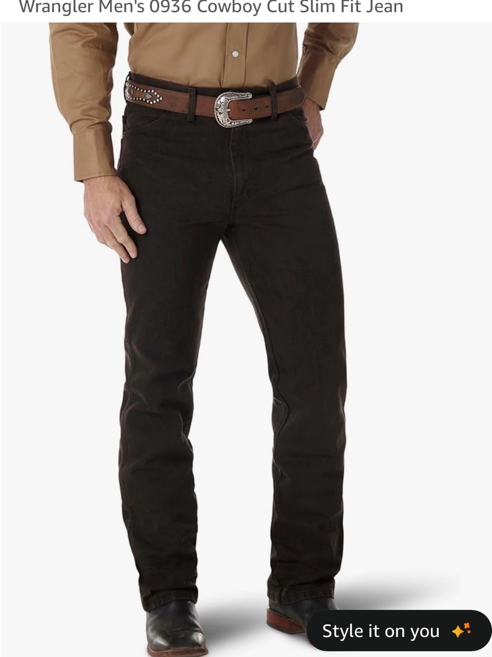 Wrangler 936 Slim Fit Cowboy Cut Jeans